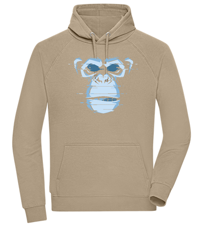 Great Ape Design - Comfort unisex hoodie_KHAKI_front