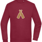 Two Beer Bottles Design - Comfort Essential Unisex Sweater_BORDEAUX_front