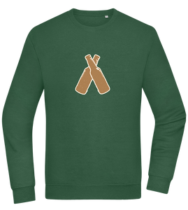 Two Beer Bottles Design - Comfort Essential Unisex Sweater