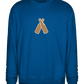 Two Beer Bottles Design - Comfort Essential Unisex Sweater_ROYAL_front