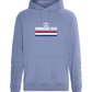 Kingsday Flag Design - Comfort unisex hoodie_BLUE_front