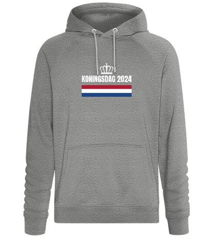 Kingsday Flag Design - Comfort unisex hoodie_ORION GREY II_front