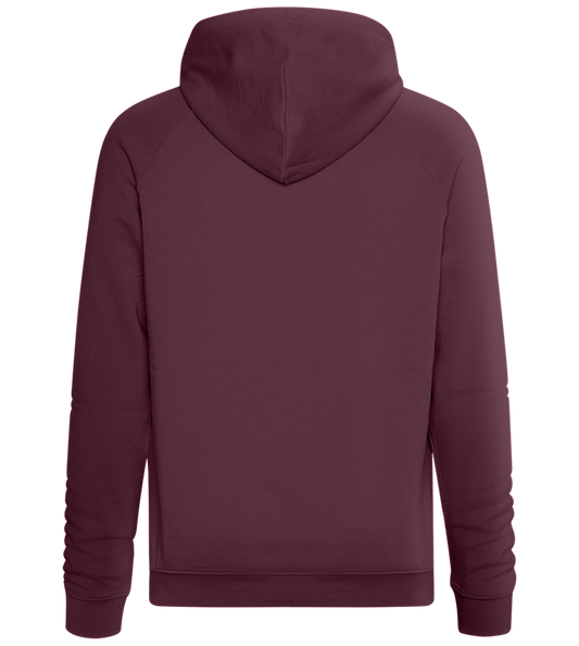 Kingsday Flag Design - Comfort unisex hoodie_BORDEAUX_back