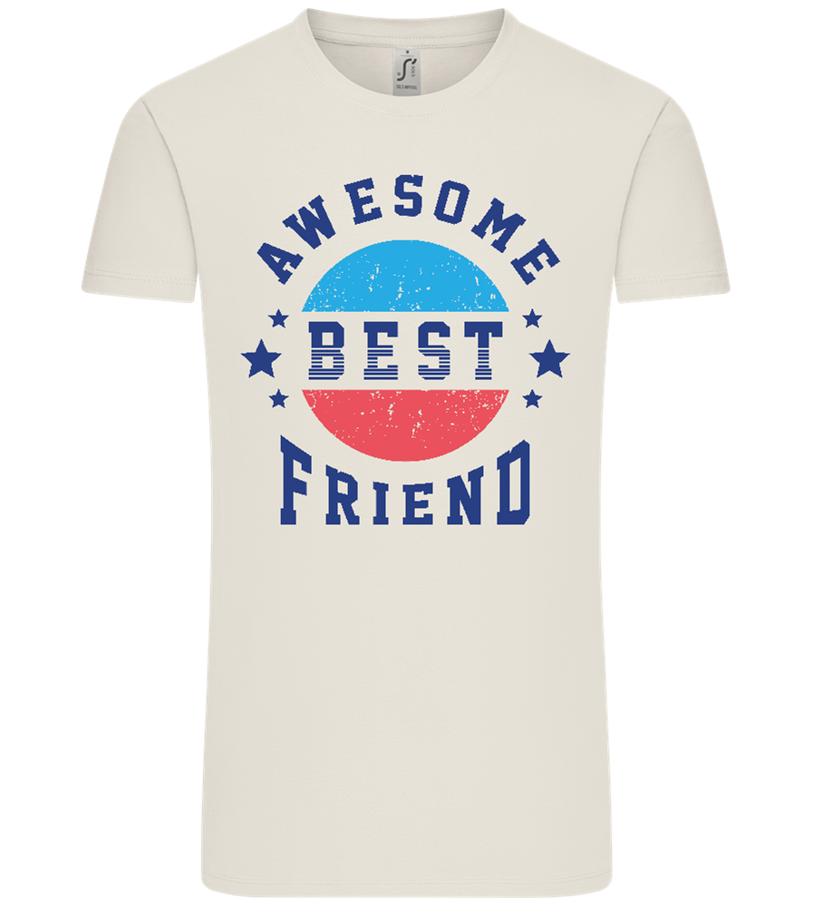 Awesome BFF Design - Comfort Unisex T-Shirt_ECRU_front