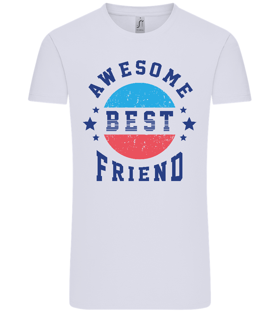 Awesome BFF Design - Comfort Unisex T-Shirt_LILAK_front