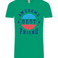 Awesome BFF Design - Comfort Unisex T-Shirt_SPRING GREEN_front