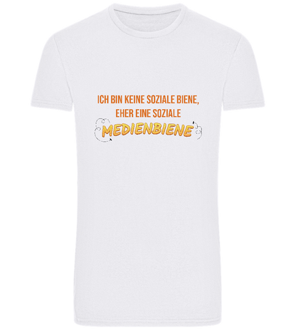 Social Media Design - Basic Unisex T-Shirt_WHITE_front