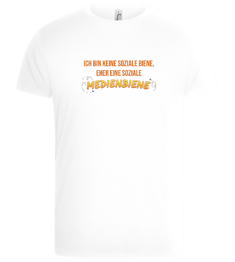 Social Media Design - Basic Unisex T-Shirt_WHITE_front