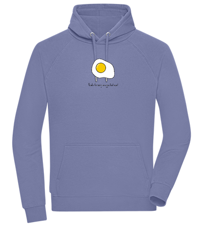 Eggcellent Mom Design - Comfort unisex hoodie_BLUE_front