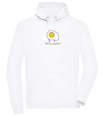 Eggcellent Mom Design - Comfort unisex hoodie_WHITE_front