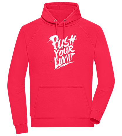 Push the Limit Design - Comfort unisex hoodie_RED_front