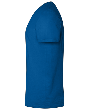 Snail,slow but Sure Design - Premium men's t-shirt_ROYAL_left