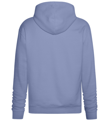 Cool Grandpa Club Text Design - Premium Essential Unisex Hoodie_BLUE_back