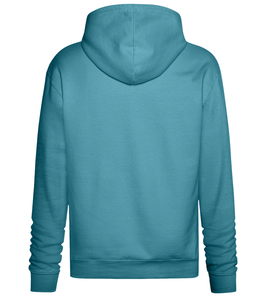 Cool Grandpa Club Text Design - Premium Essential Unisex Hoodie_POOL BLUE_back