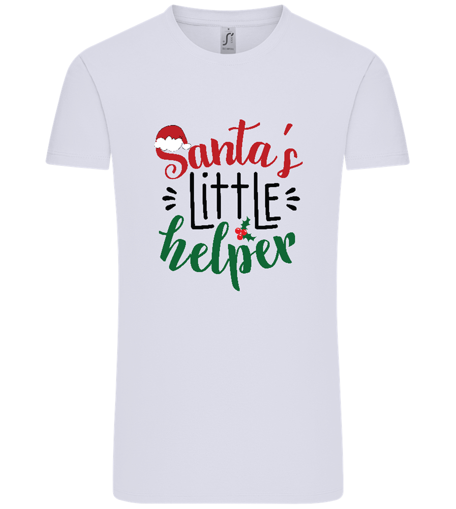 Santa's Helper Design - Comfort Unisex T-Shirt_LILAK_front