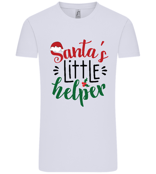 Santa's Helper Design - Comfort Unisex T-Shirt_LILAK_front