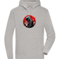 Samurai Bike 2 Design - Premium unisex hoodie_ORION GREY II_front