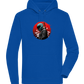 Samurai Bike 2 Design - Premium unisex hoodie_ROYAL_front