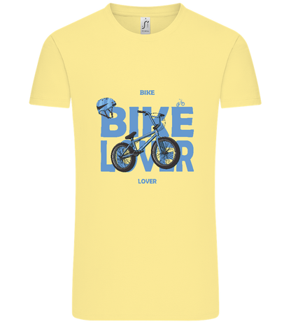 Bike Lover BMX Design - Comfort Unisex T-Shirt_AMARELO CLARO_front