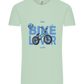 Bike Lover BMX Design - Comfort Unisex T-Shirt_ICE GREEN_front