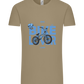 Bike Lover BMX Design - Comfort Unisex T-Shirt_KHAKI_front