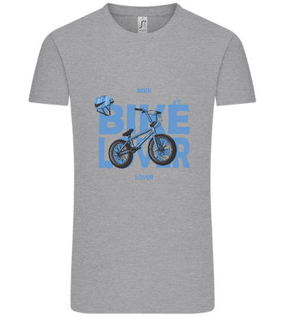 Bike Lover BMX Design - Comfort Unisex T-Shirt_ORION GREY_front