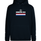 Kingsday Flag Design - Premium unisex hoodie_BLACK_front