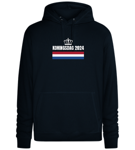 Kingsday Flag Design - Premium unisex hoodie