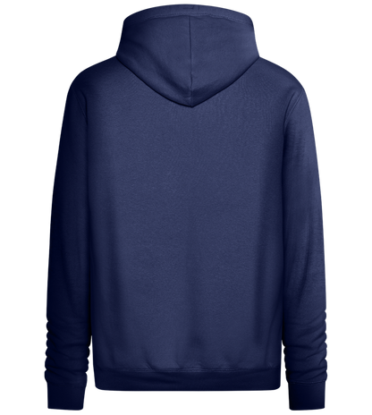 Kingsday Flag Design - Premium unisex hoodie_DENIM CHINA_back