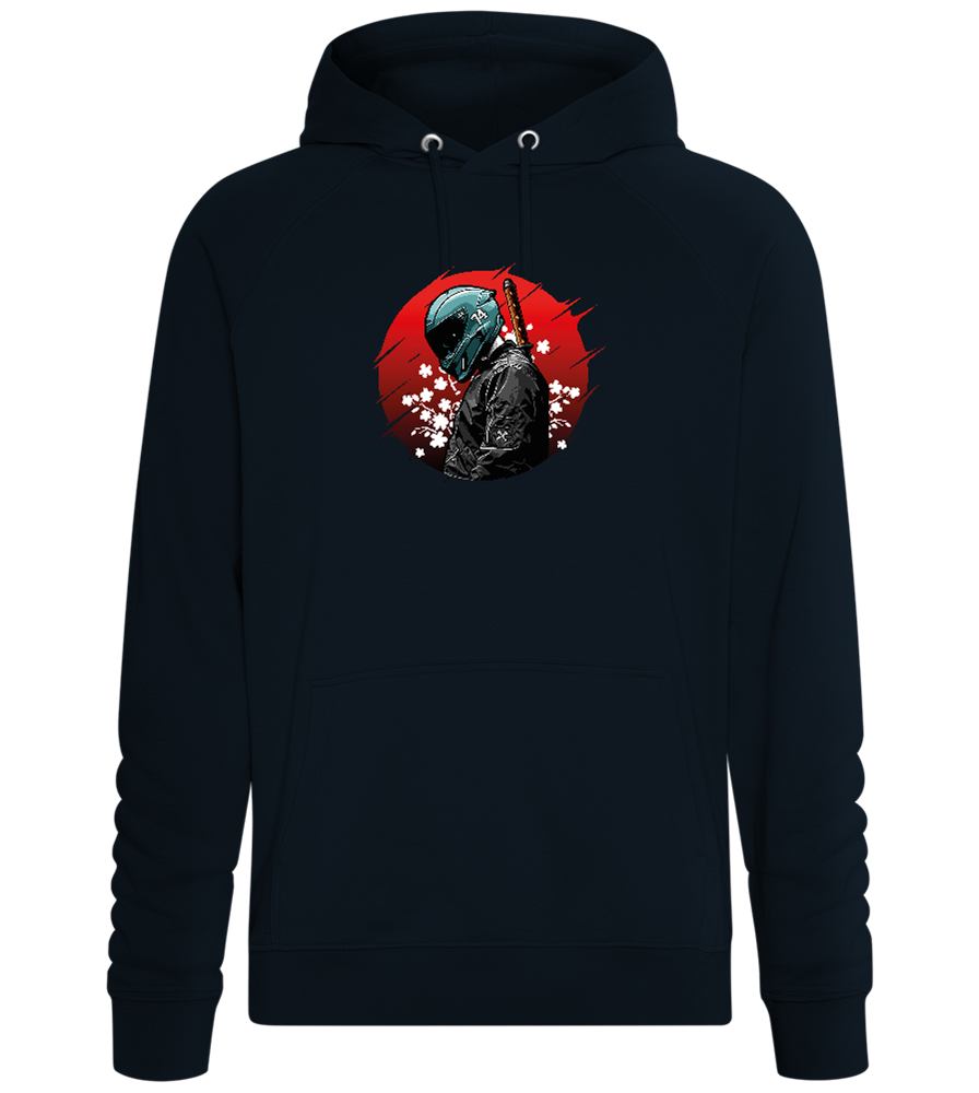 Red Samurai Design - Comfort unisex hoodie_BLACK_front