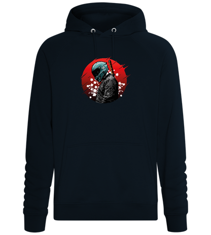 Red Samurai Design - Comfort unisex hoodie_BLACK_front