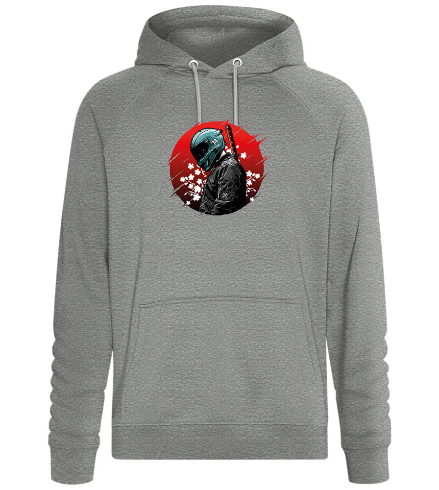 Red Samurai Design - Comfort unisex hoodie_ORION GREY II_front