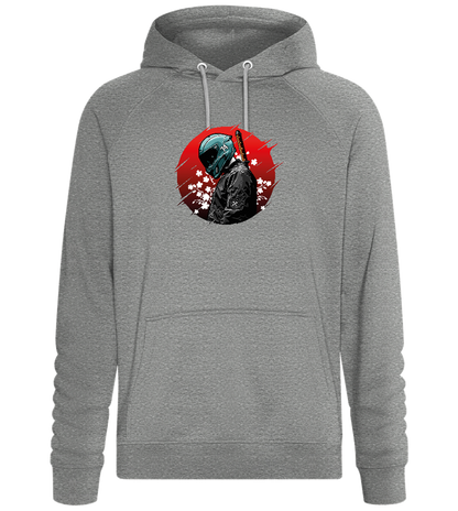 Red Samurai Design - Comfort unisex hoodie_ORION GREY II_front