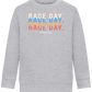 Best Day of the Week Design - Comfort Kids Sweater_ORION GREY II_front