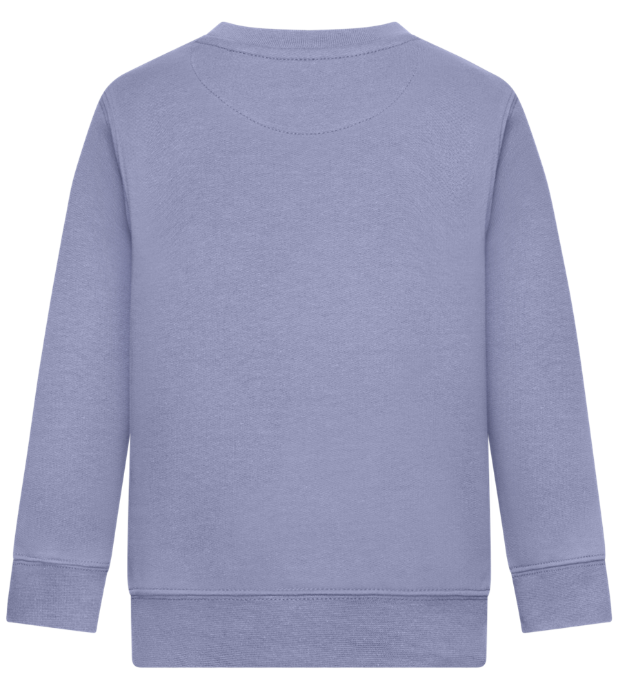 Best Day of the Week Design - Comfort Kids Sweater_BLUE_back