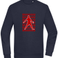 Soccer Celebration Design - Comfort Essential Unisex Sweater_FRENCH NAVY_front