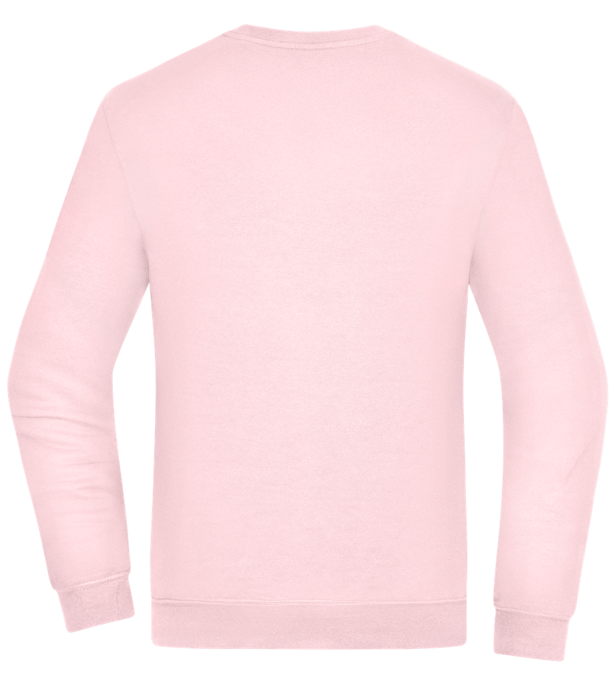 Soccer Celebration Design - Comfort Essential Unisex Sweater_LIGHT PEACH ROSE_back