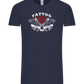 Tattoo Love Death Design - Comfort Unisex T-Shirt_FRENCH NAVY_front