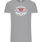 Tattoo Love Death Design - Comfort Unisex T-Shirt_ORION GREY_front