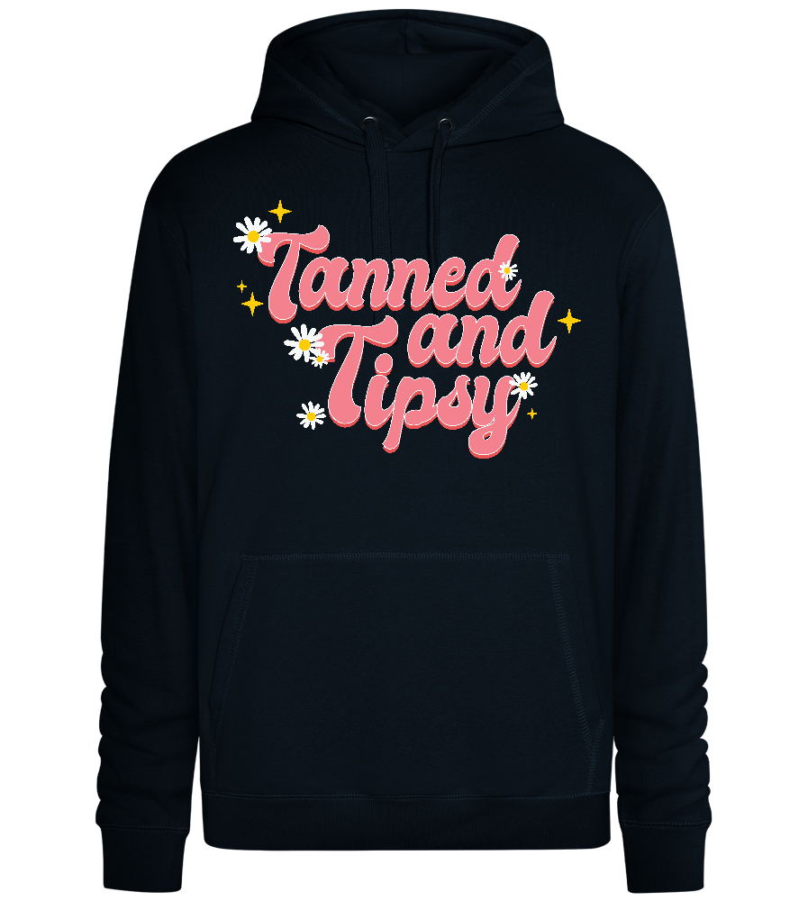 Tanned & All Design - Premium unisex hoodie_BLACK_front