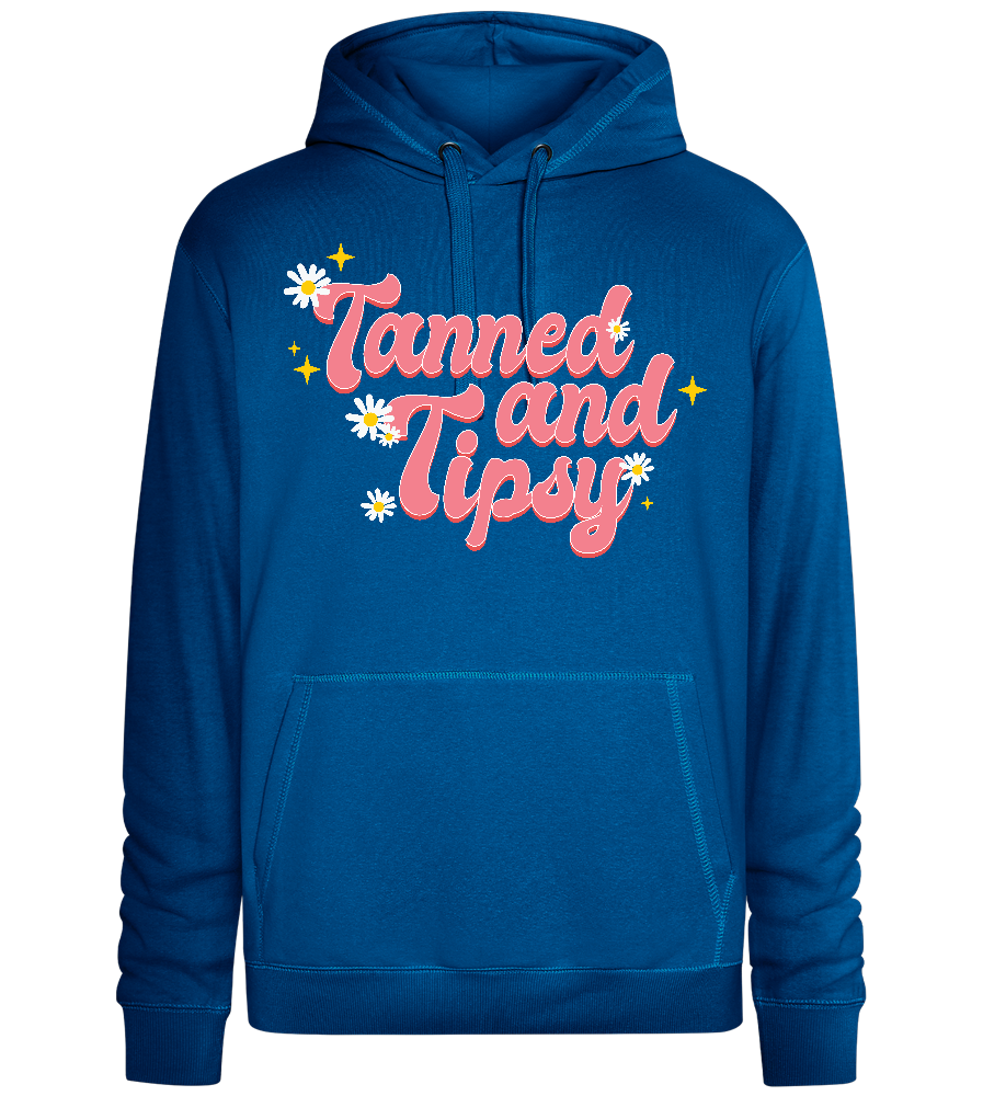 Tanned & All Design - Premium unisex hoodie_ROYAL_front