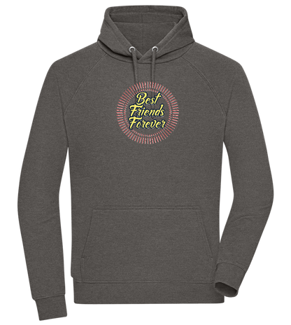 Best Friends Forever Design - Comfort unisex hoodie_CHARCOAL CHIN_front