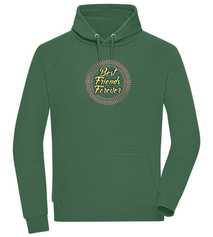 Best Friends Forever Design - Comfort unisex hoodie_GREEN BOTTLE_front