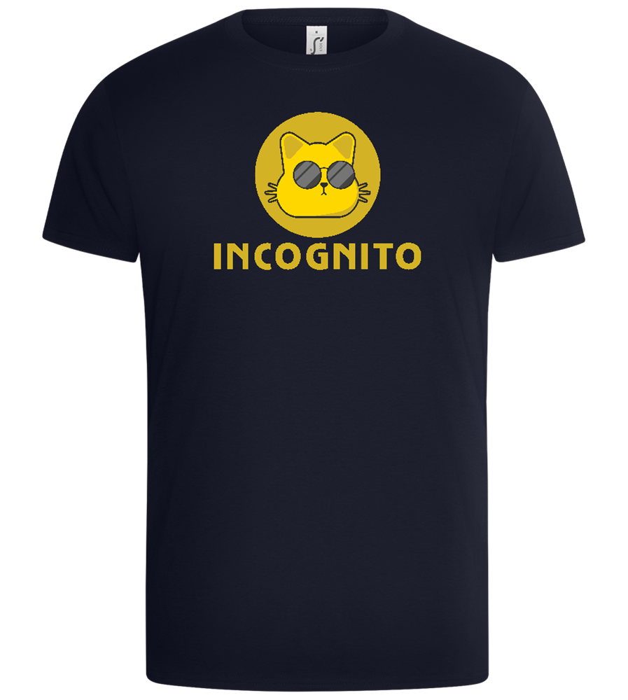 Incognito Design - Basic Unisex T-Shirt_FRENCH NAVY_front