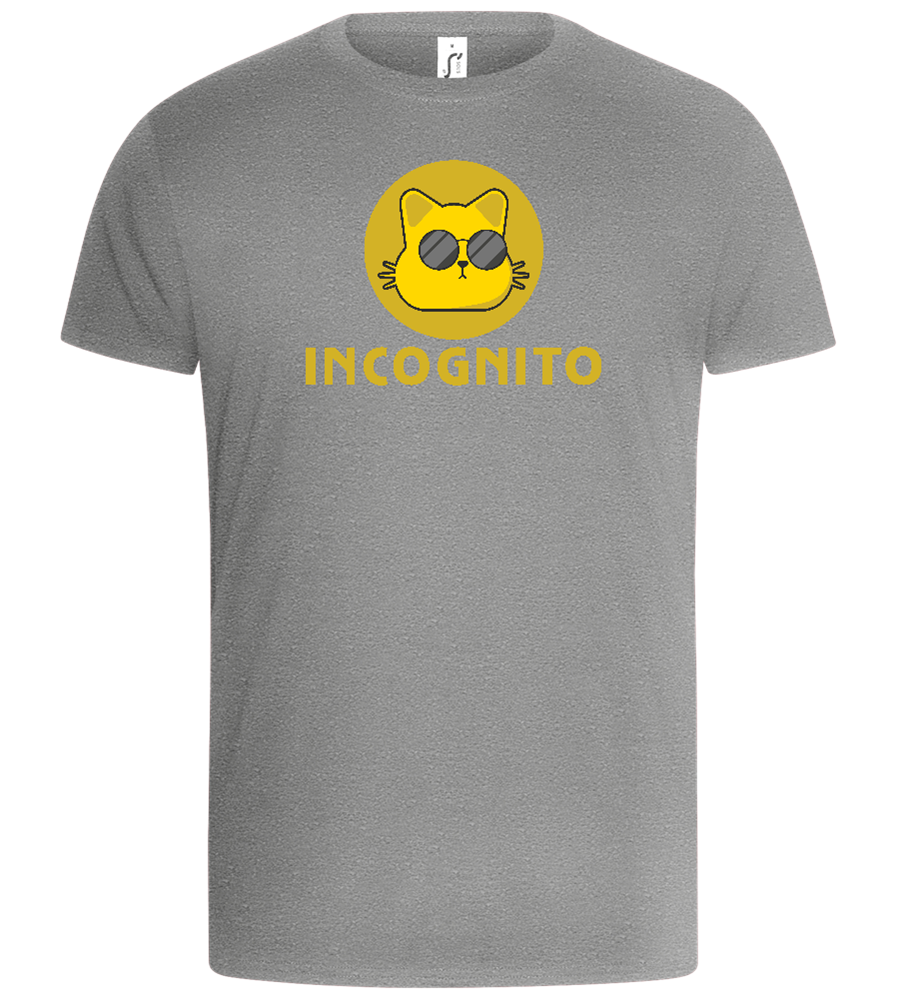 Incognito Design - Basic Unisex T-Shirt_ORION GREY_front