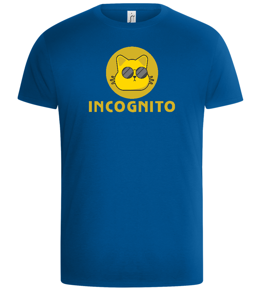 Incognito Design - Basic Unisex T-Shirt_ROYAL_front