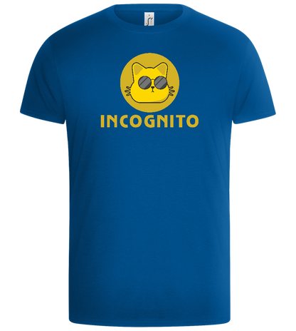 Incognito Design - Basic Unisex T-Shirt_ROYAL_front