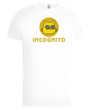 Incognito Design - Basic Unisex T-Shirt_WHITE_front