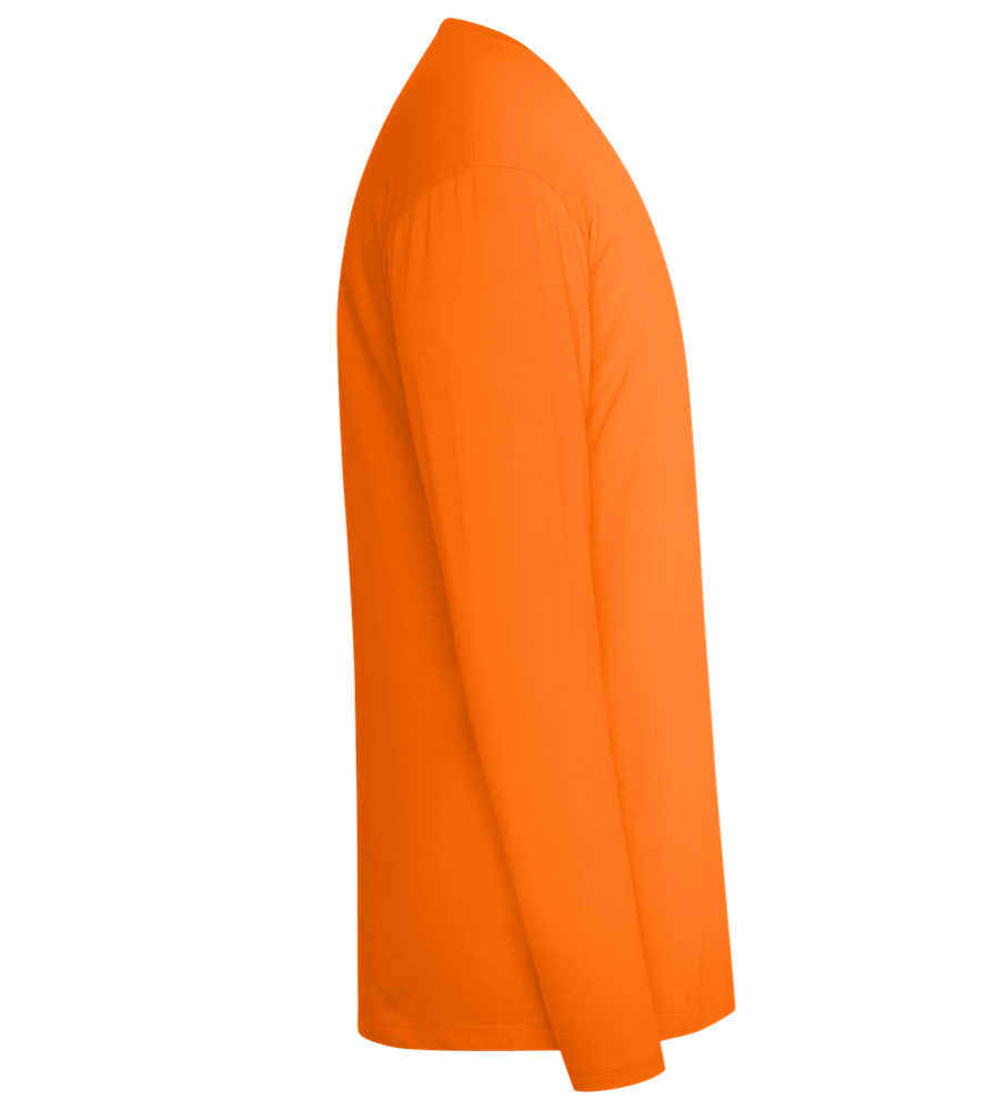 Congrats Graduate Design - Comfort men's long sleeve t-shirt_ORANGE_right