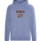 KING 24 Design - Comfort unisex hoodie_BLUE_front